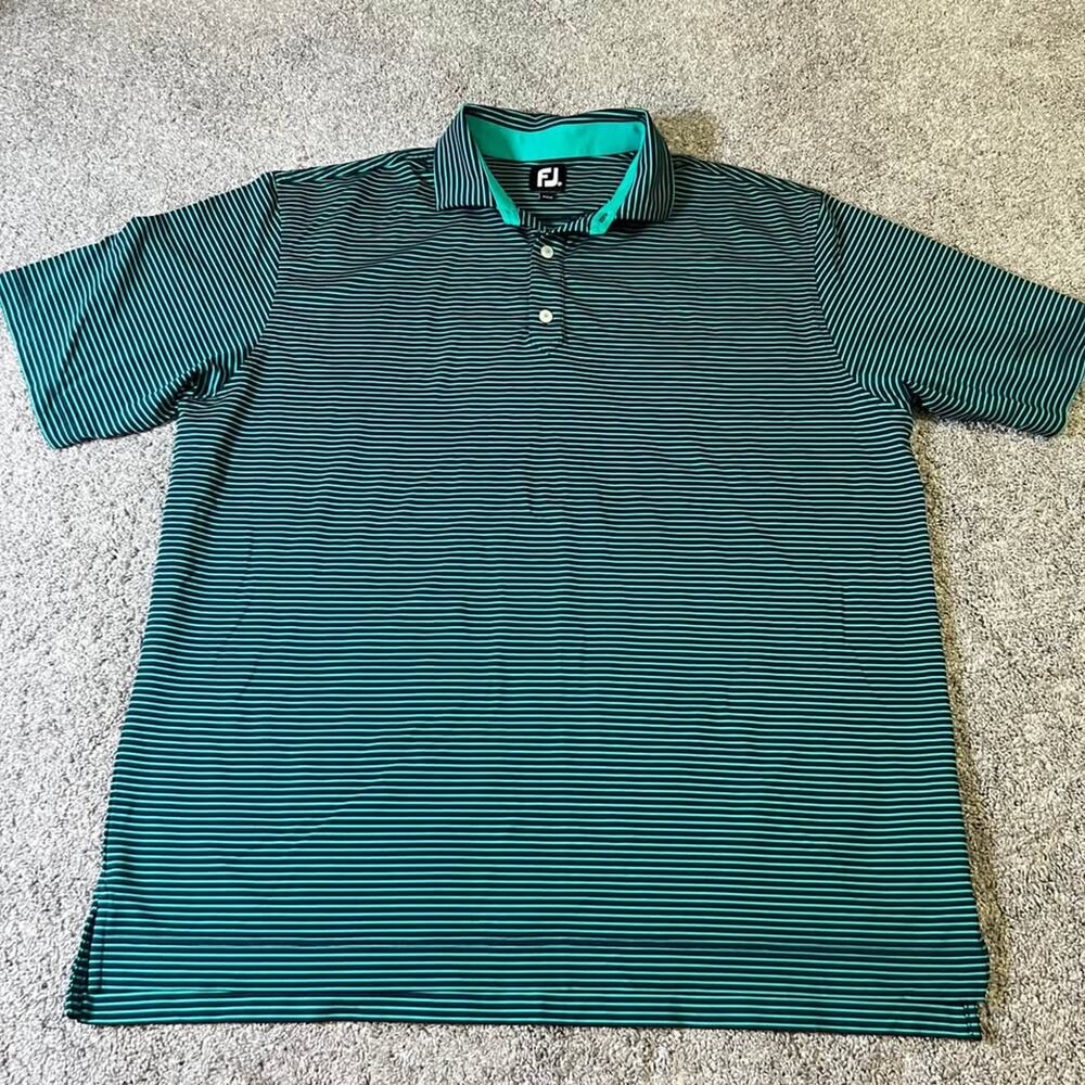 FootJoy Striped Golf Polo Shirt size XXL